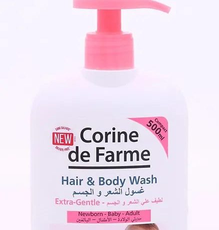 Corine De Farme Baby Hair & Body Wash Extra Gentle - 500 ml