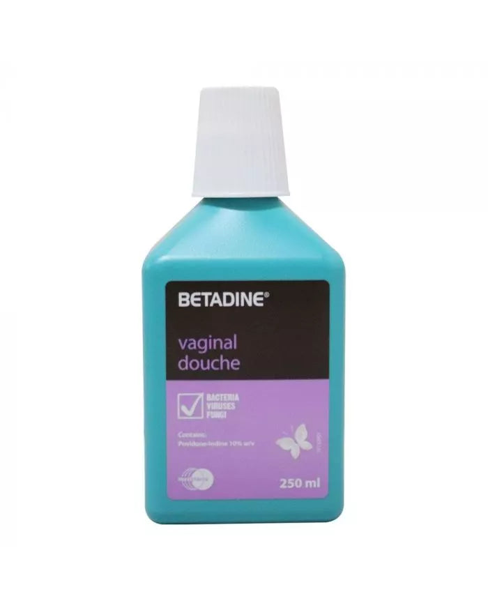 Betadine Medicated Vaginal Douche Kit 250 mL