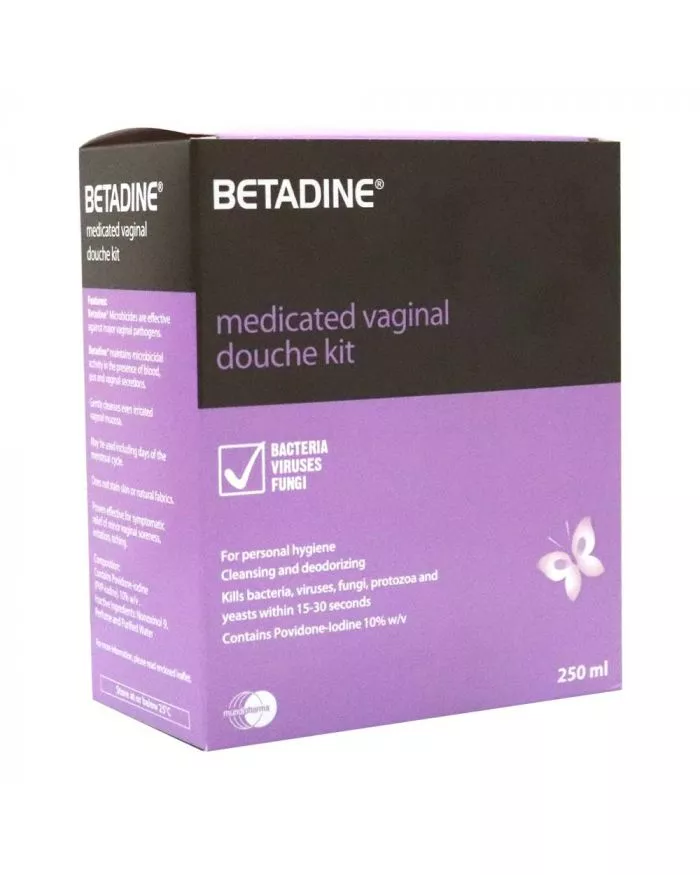 Betadine Medicated Vaginal Douche Kit 250 mL - Image 2