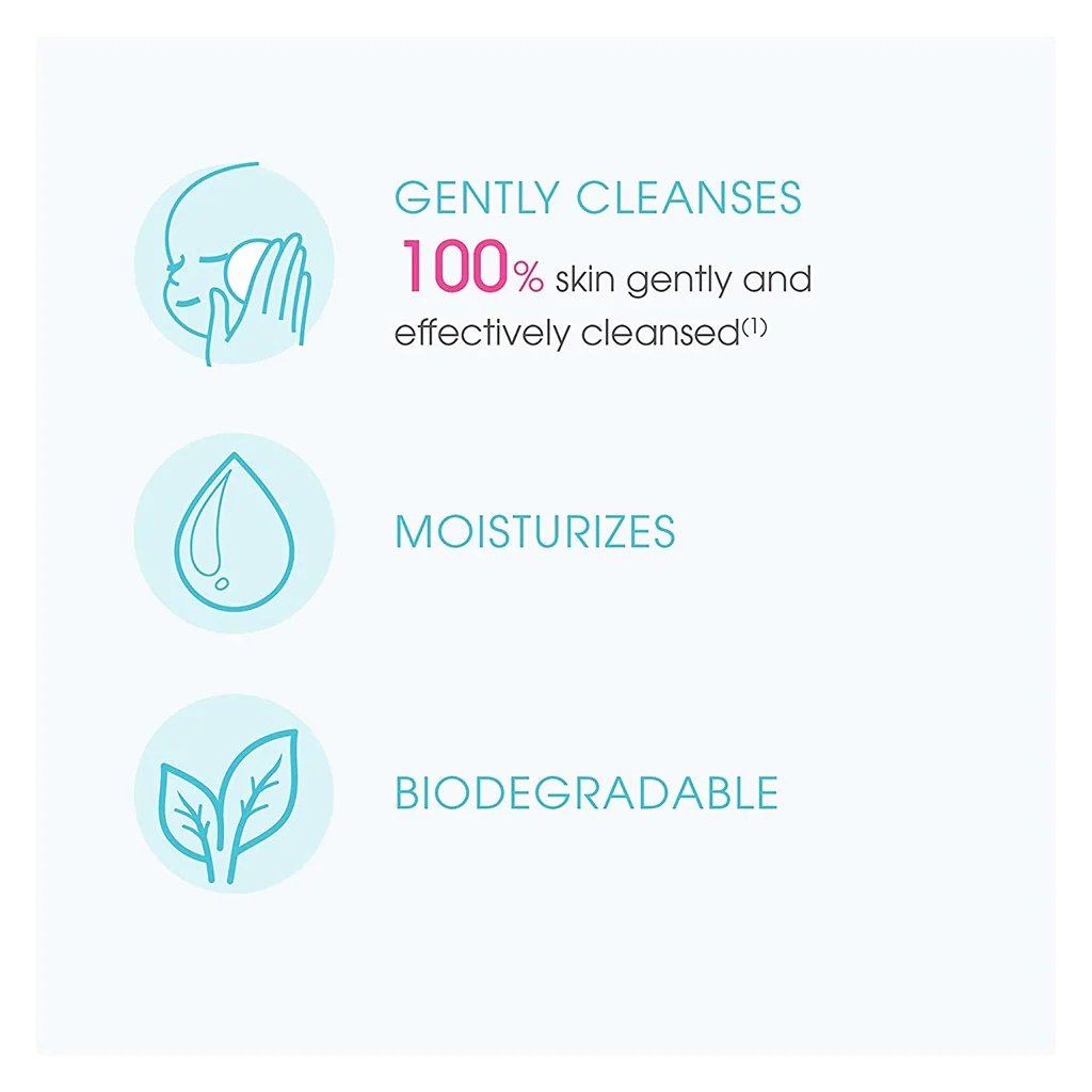 Bioderma ABCDerm H2O Wipes 60's - Image 2