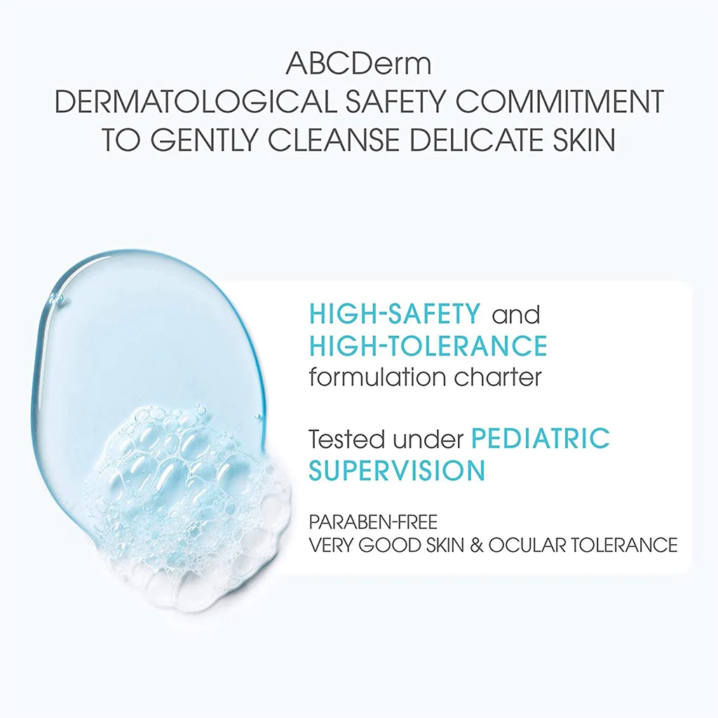 Bioderma ABCDerm Mild Cleansing Foaming Gel For Babies & Children 1 L - Image 3
