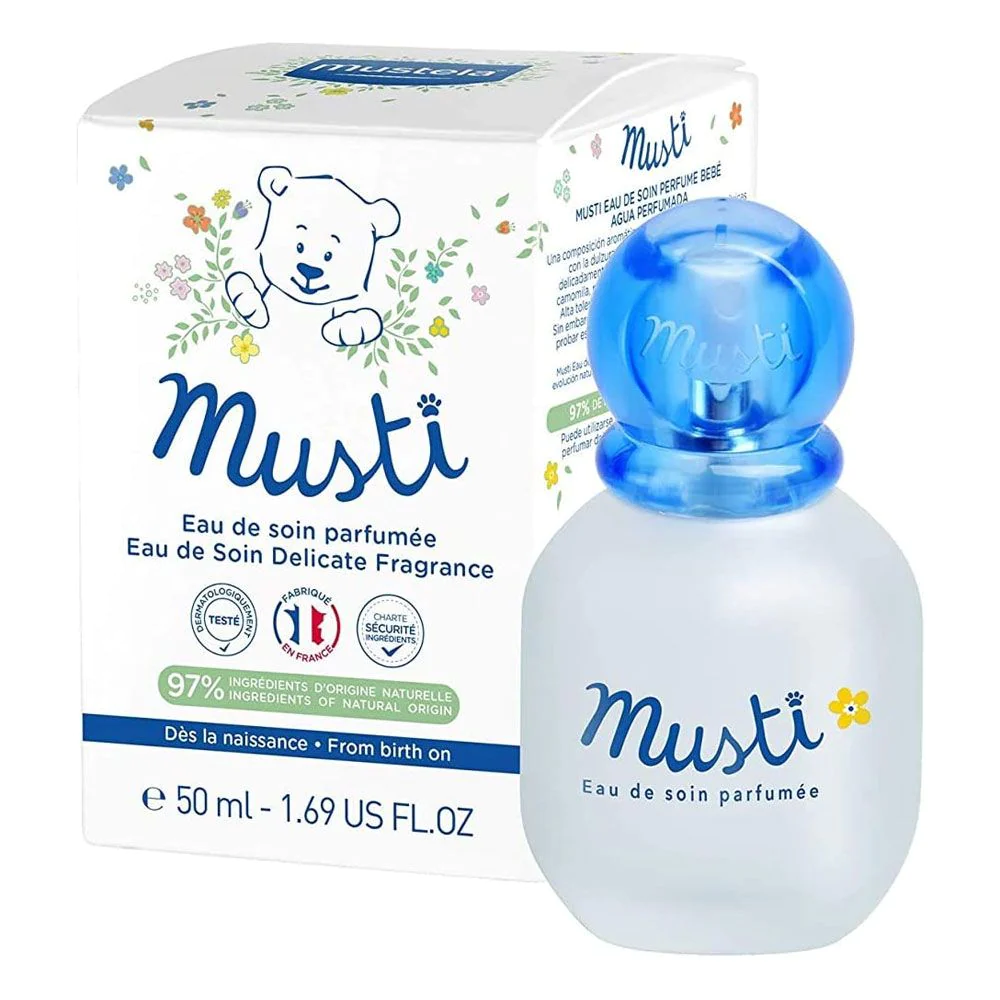 Mustela Musti Eau De Soin Delicate Baby Fragrance 50 mL - Image 4