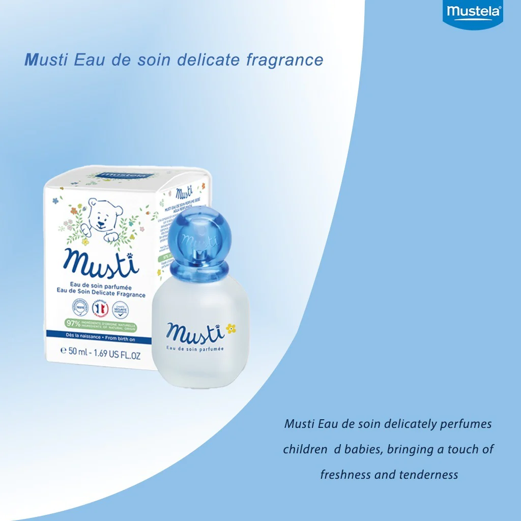 Mustela Musti Eau De Soin Delicate Baby Fragrance 50 mL - Image 2