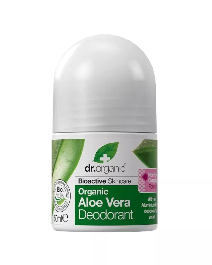 Dr Organic Aloe Vera Deodorant Roll-On 50 mL