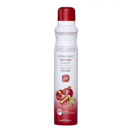 Evoluderm Deodorant Spray Acidulated Grenade 200 mL 15256