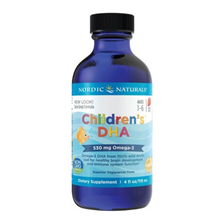 Nordic Naturals Children's DHA Omega 3 530 mg Syrup 119 mL
