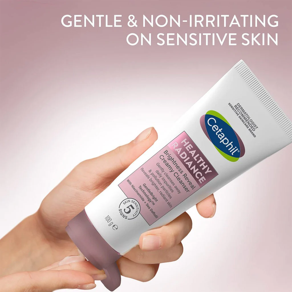 Cetaphil Bright Healthy Radiance Brightness Reveal Creamy Cleanser 100g - Image 6