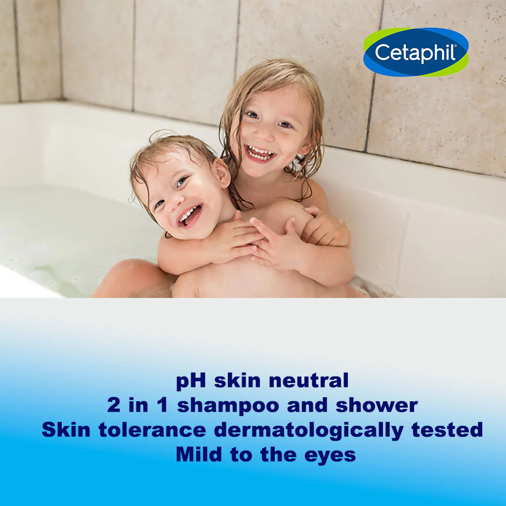 Cetaphil Kids Bubbles Joy 2 In 1 Shampoo & Shower Gel 230 mL - Image 3