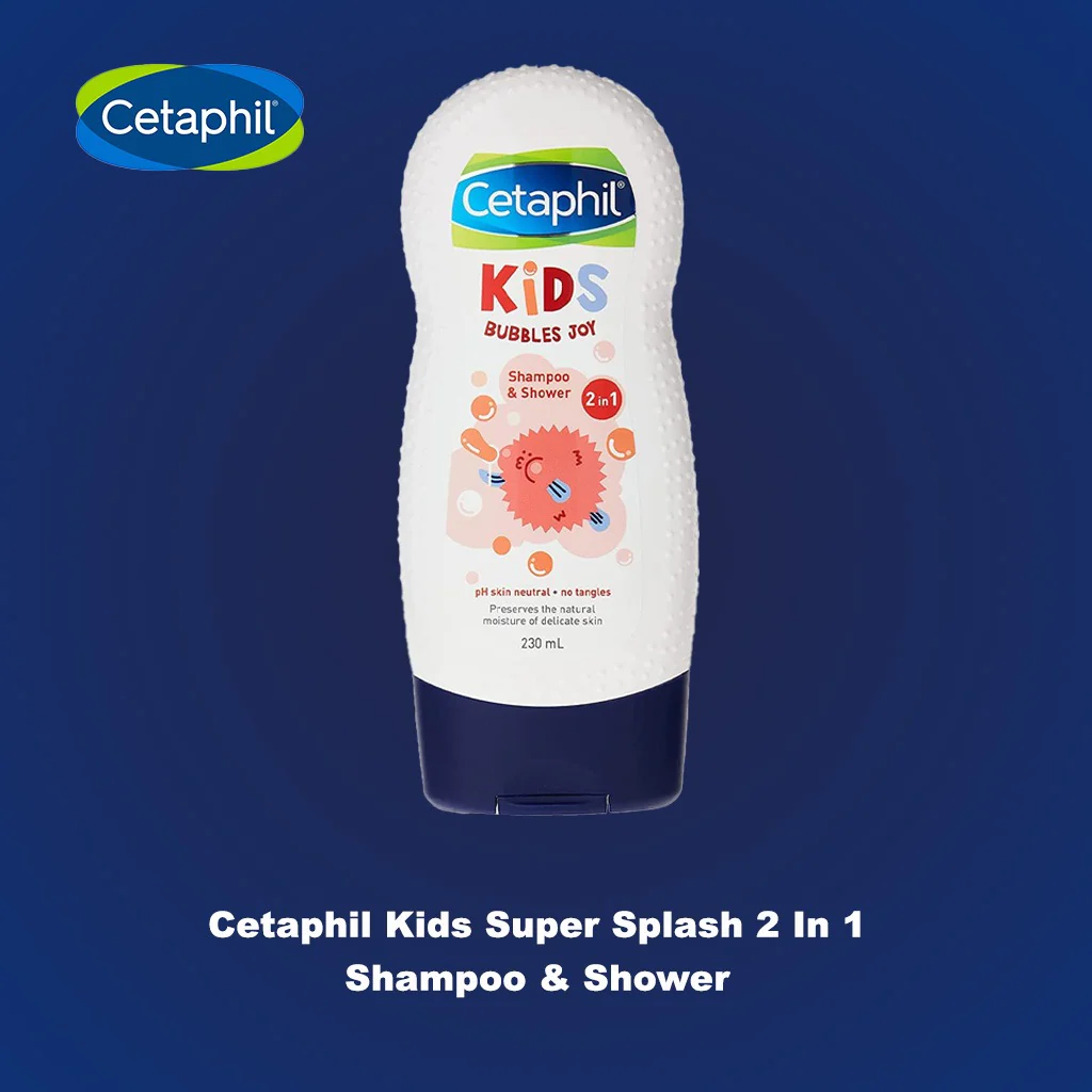 Cetaphil Kids Bubbles Joy 2 In 1 Shampoo & Shower Gel 230 mL - Image 4