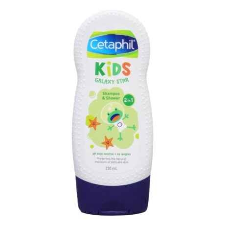 Cetaphil Kids Galaxy Star 2 In 1 Shampoo & Shower Gel 230 mL