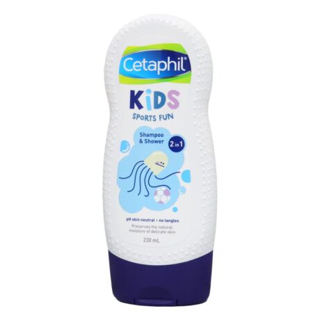 Cetaphil Kids Sports Fun 2 In 1 Shampoo & Shower Gel 230 mL