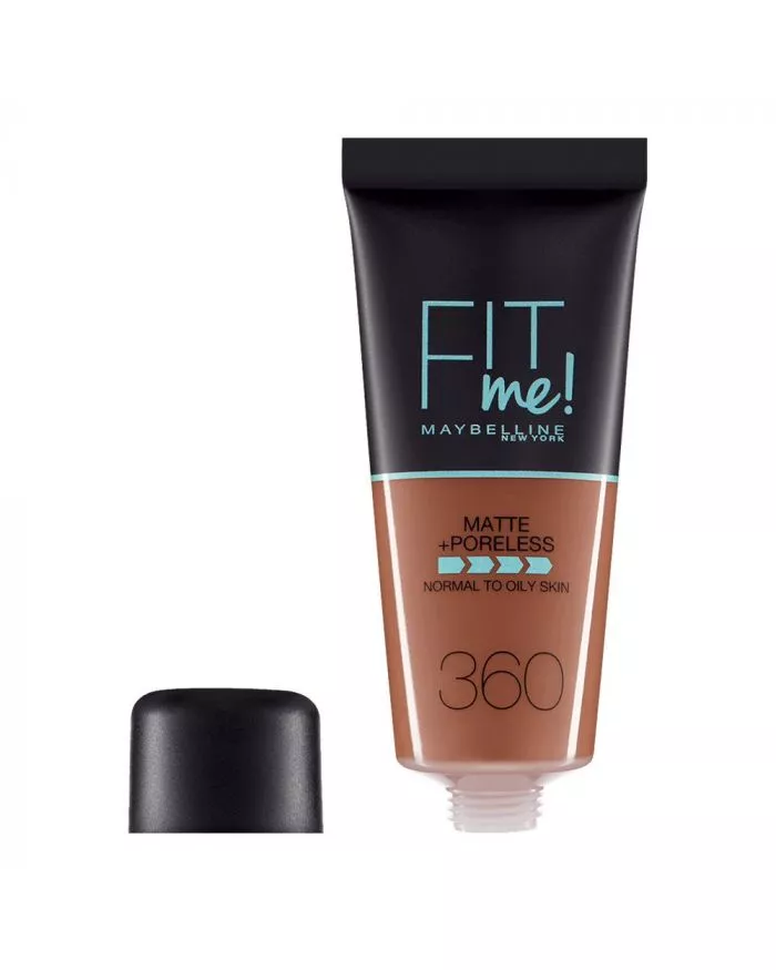 Maybelline Fit Me Matte + Poreless Foundation 360 Mocha 30 mL - Image 2