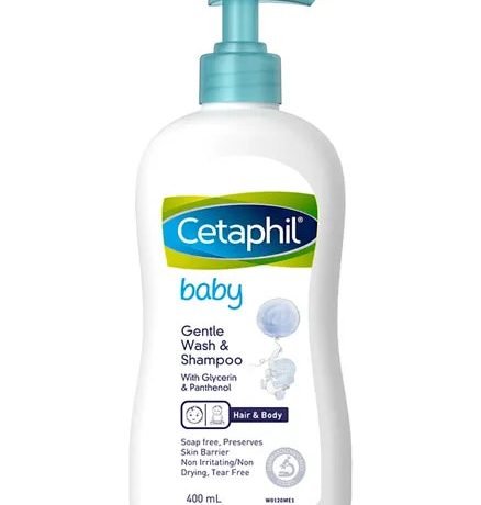 Cetaphil Baby Gentle Wash And Shampoo Pump - 400ml