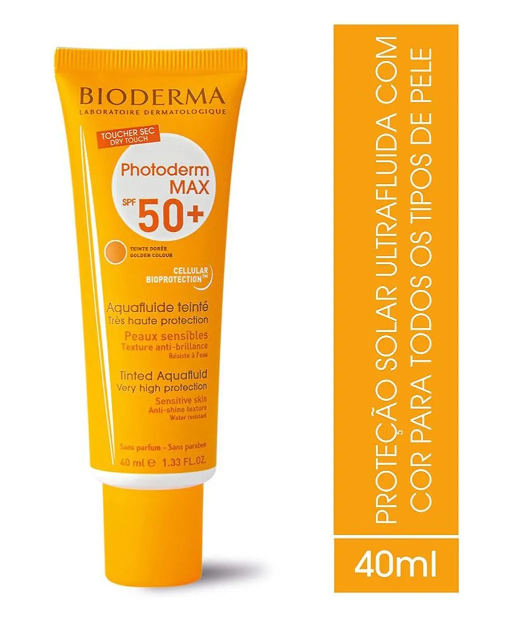 Bioderma Photoderm Max Aquafluide SPF50 + Tint Golden - 40mL - Image 3