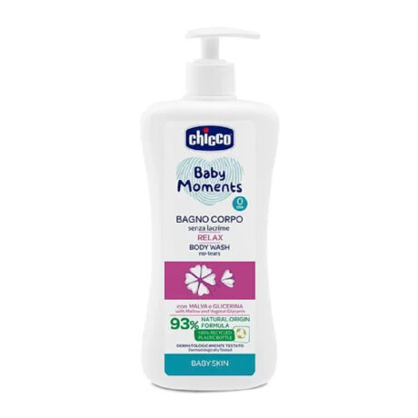 Chicco Relax Baby Moments Body Wash No Tears - 500mL