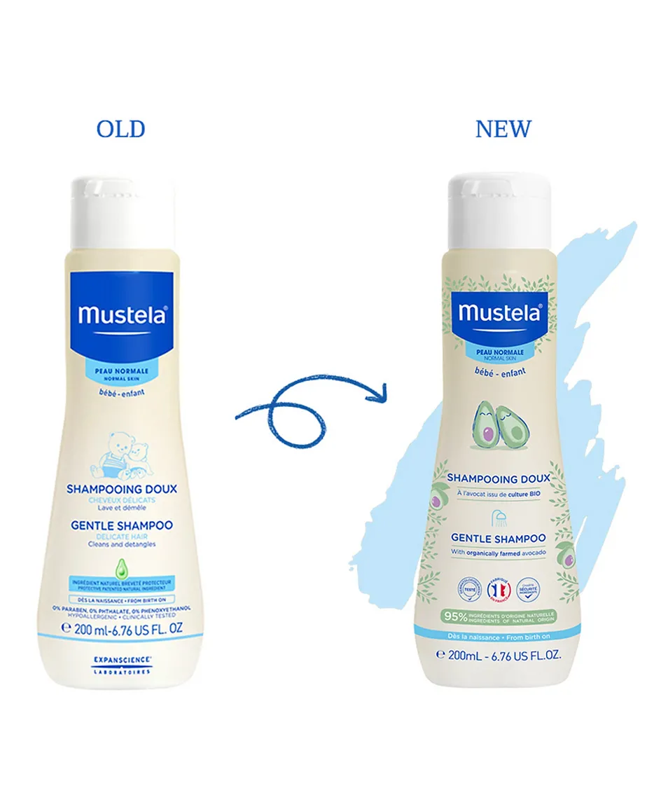 Mustela Gentle Hair Shampoo for Normal Skin - 200 ml - Image 3