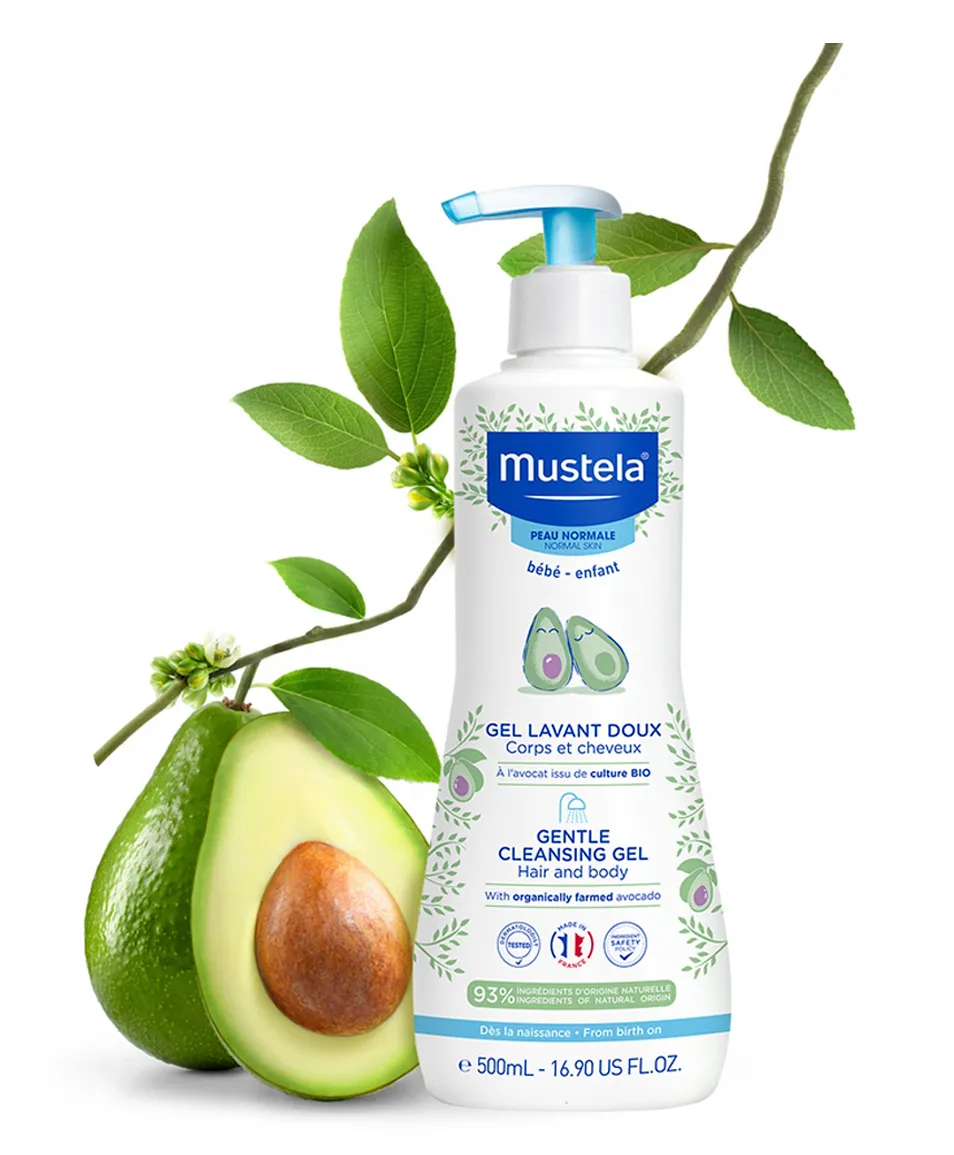 Mustela Gentle Cleansing Gel Hair and Body - 500ml - Image 2