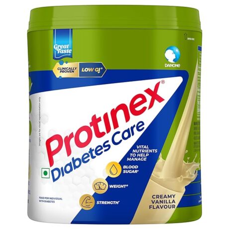 Protinex Diabetes Care Drink Mix For Adults - (Vanilla Flavor, 400 Gms, Jar) With Vital Nutrients To Manage Blood Sugar, Weight & Strength, Powder